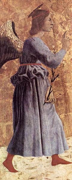 Piero della Francesca Archangel Gabriel oil painting image